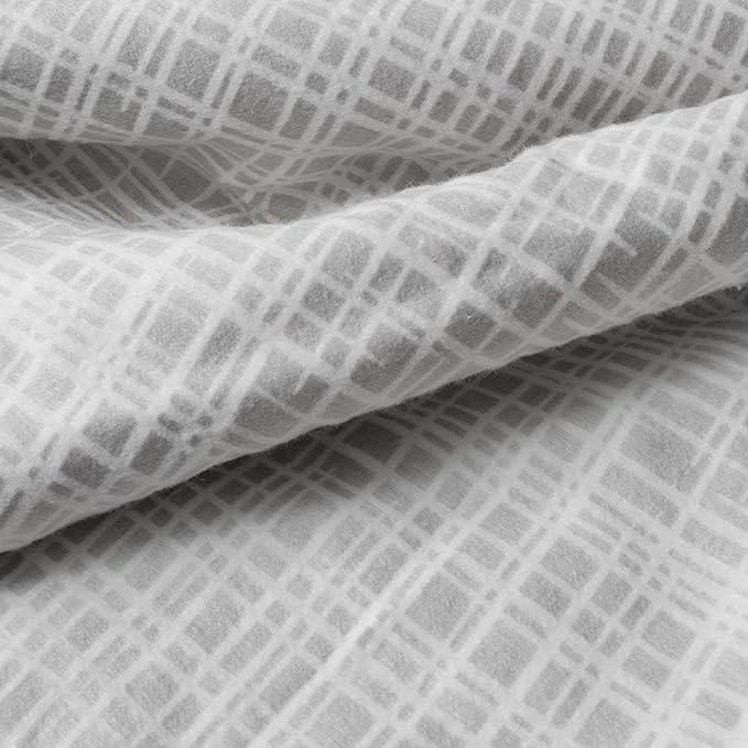 Trend Lab Criss Cross Deluxe Flannel Fitted Crib Sheet