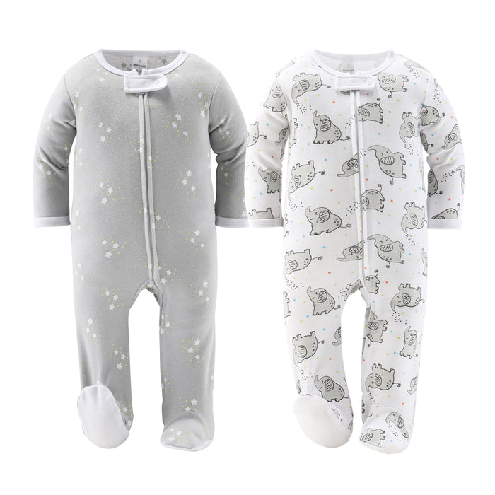 The Peanutshell 30 Piece Layette Set in Funny Basics