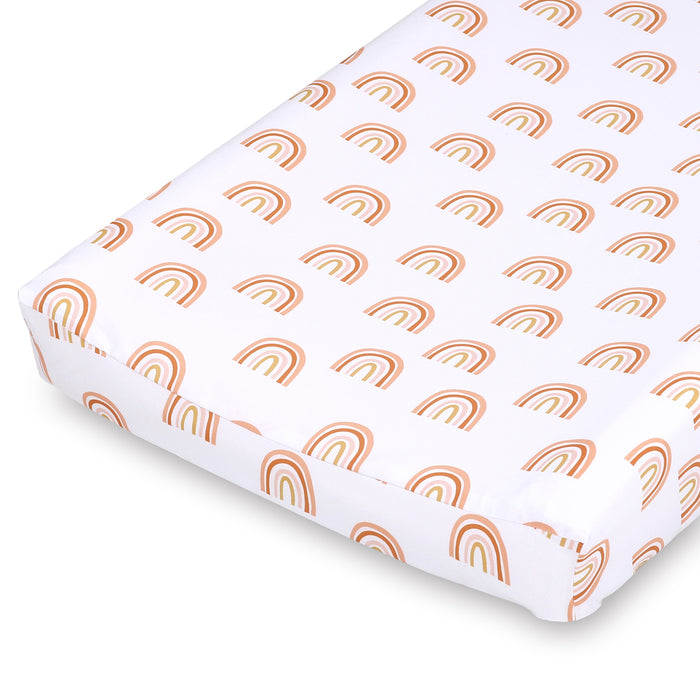 The Peanutshell Boho 3-Pack Changing Pad Cover