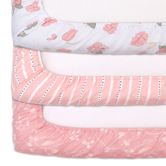 The Peanutshell Wildest Dreams 3-Pack Changing Pad Cover