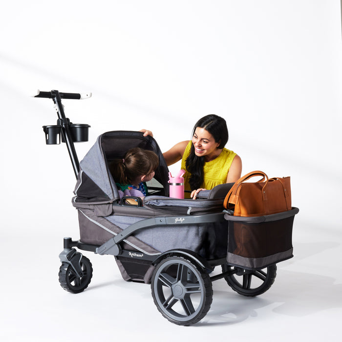 Gladly Family Anthem4 Stroller Wagon: Special Edition - Graphite