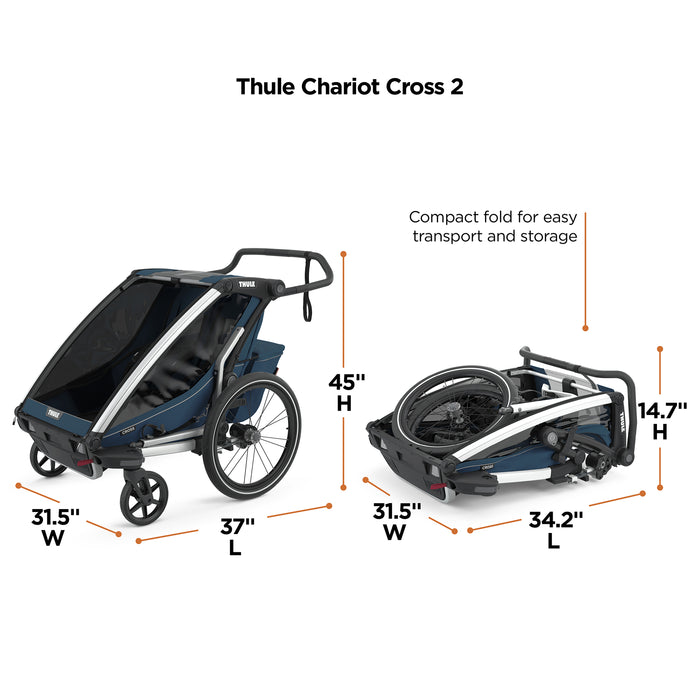 Thule Chariot Cross 2 Double Multisport