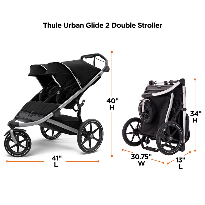 Thule Urban Glide 2  Double Stroller