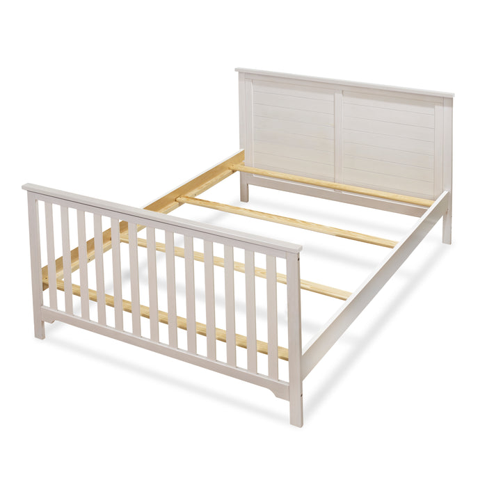 Sorelle Full Size Adult Bed Rails - Weathered White