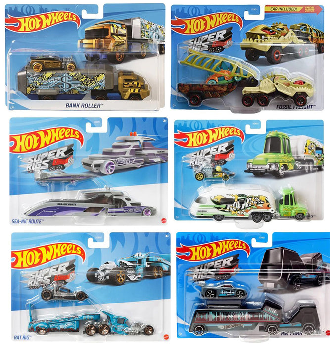 Hot Wheels Super Rigs Collectibles Assorted