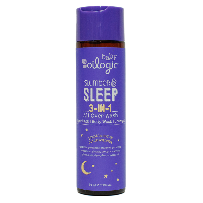 Oilogic Slumber & Sleep 3-in-1 Vapor Bath, Shampoo & Body Wash 9 fl oz