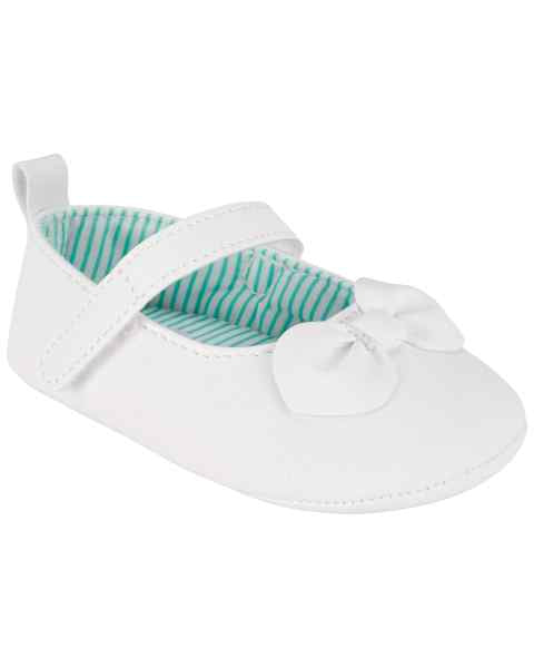Carter's Mary Jane Baby Shoes in White