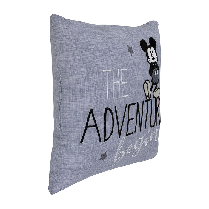 Disney Mickey Mouse - Call Me Mickey The Adventure Begins Decorative Throw Pillow