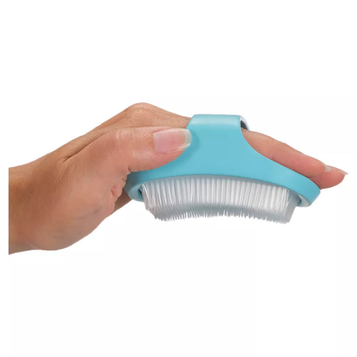 Safety 1ˢᵗSoothing Cradle Cap Soft Bristle Brush - Aqua
