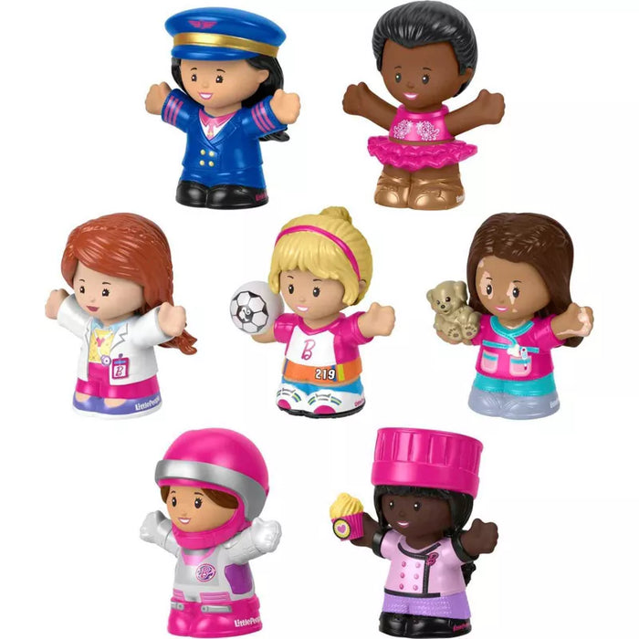 Fisher-Price Little People Barbie You Can Be Anything Figures