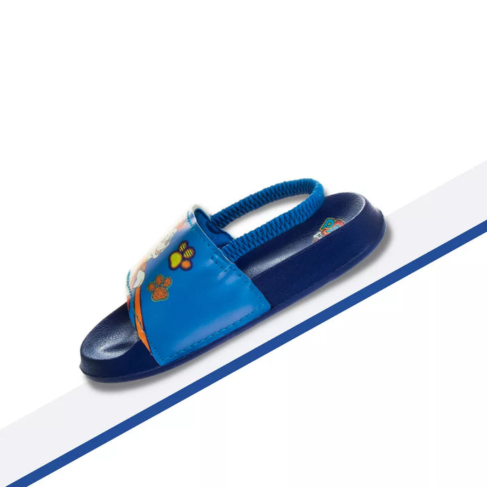 Josmo Nickelodeon Paw Patrol Toddler Boys Slide Sandals Blue
