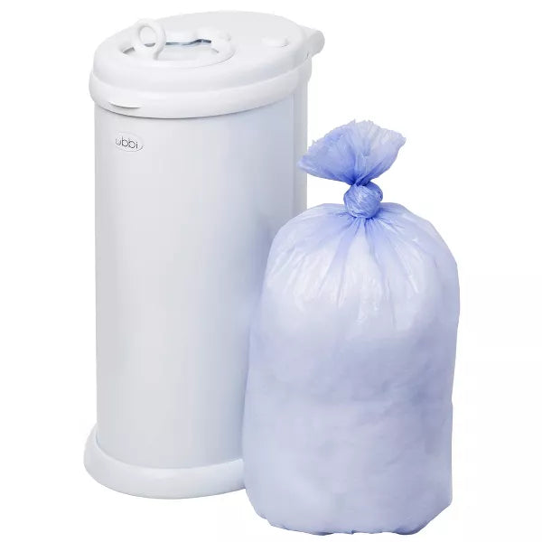 Ubbi Disposable Diaper Pail Plastic Bags 75 Count
