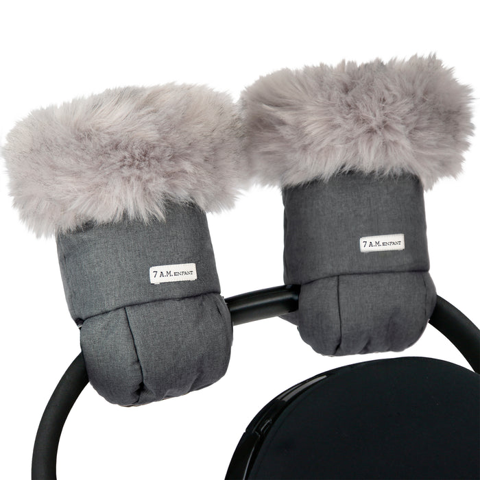 7AM Enfant Warmmuffs Stroller Faux Fur Gloves