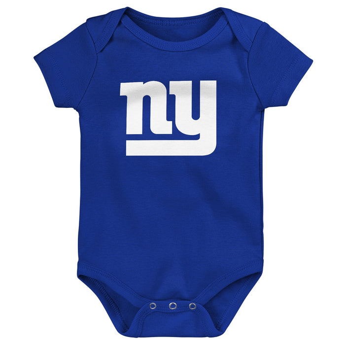 NFL New York Giants 'Born 2 Be' 3-Pack Bodysuit Set