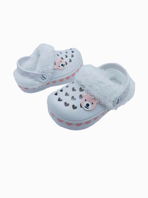 Koala Baby Baby Girls' Faux Fur Clogs Shoes