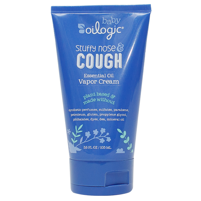 Oilogic Stuffy Nose & Cough Essential Oil Vapor Cream 3.5 oz.
