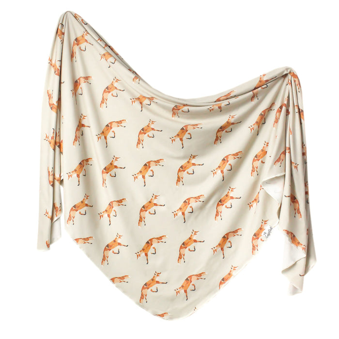 Copper Pearl Swift Knit Blanket Single