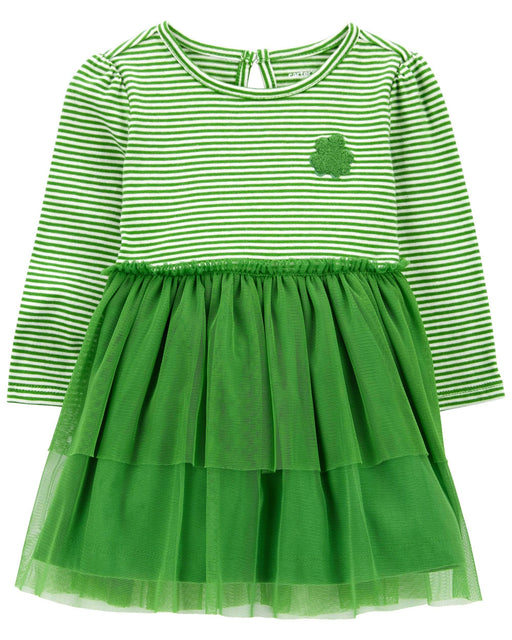 Carter's St. Patrick's Day Green Stripe Tutu