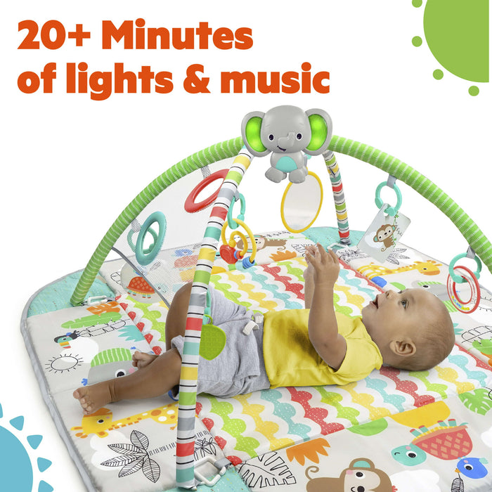 Bright Starts 5-in-1 Your Way Ball Play - Jumbo Play Mat Converts to Ball Pit Baby Gym, Newborn to Toddler