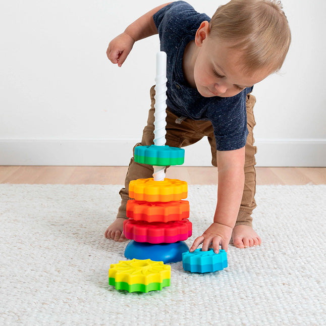 Fat Brain SpinAgain Kids Stacking Toy