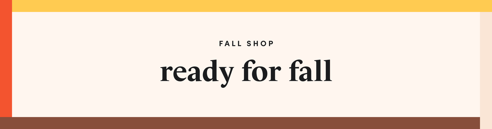 Fall Shop