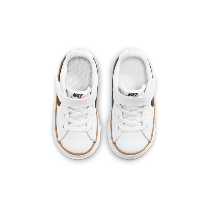 Nike Court Legacy Baby/Toddler Shoes in White/Black