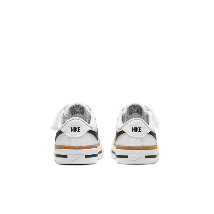 Nike Court Legacy Baby/Toddler Shoes in White/Black