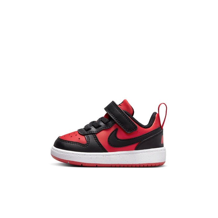 Nike Court Borough Low Recraft University Baby/Toddler Shoes in University Red/Black