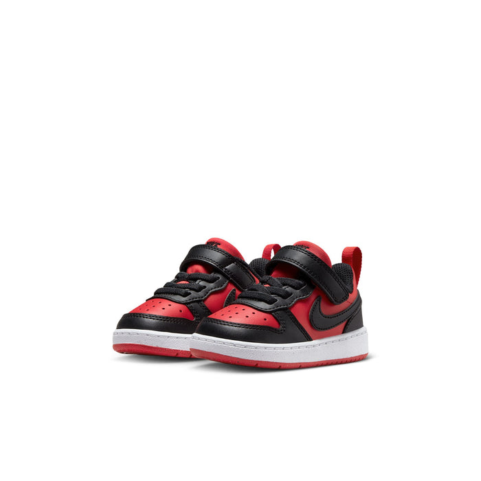 Nike Court Borough Low Recraft University Baby/Toddler Shoes in University Red/Black