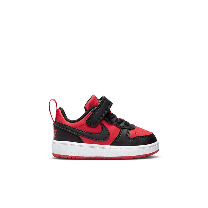 Nike Court Borough Low Recraft University Baby/Toddler Shoes in University Red/Black