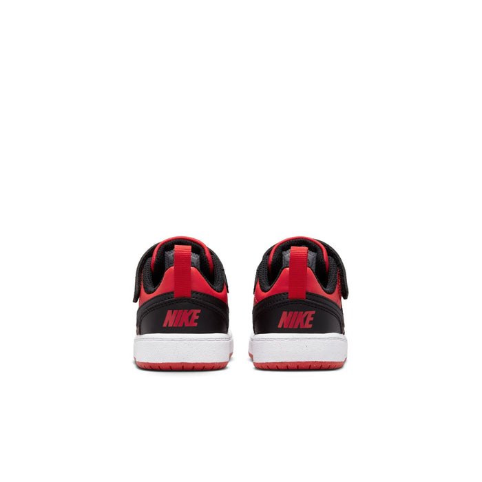 Nike Court Borough Low Recraft University Baby/Toddler Shoes in University Red/Black