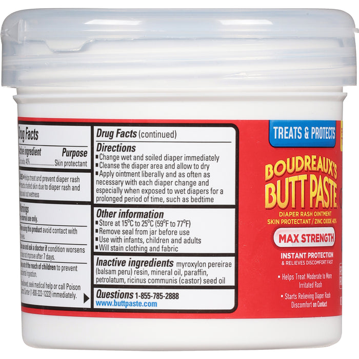 Boudreaux Butt Paste Max 14 Ounce Jar