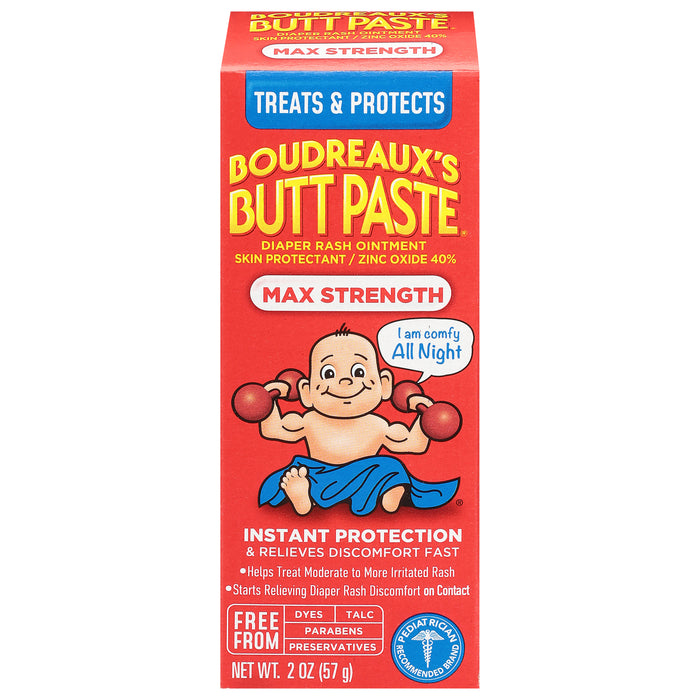 Boudreaux Butt Paste Max 2Ounce Tube