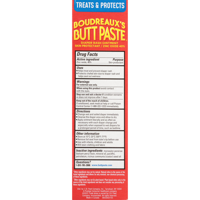 Boudreaux Butt Paste Maximum 4Ounce