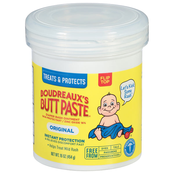 Boudreaux Butt Paste Orig 16 Ounce Jar