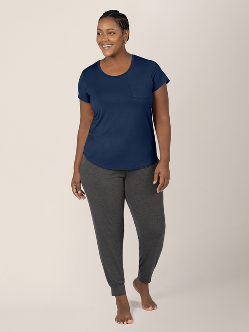 Kindred Bravely Everyday Maternity & Nursing T-shirt | Navy