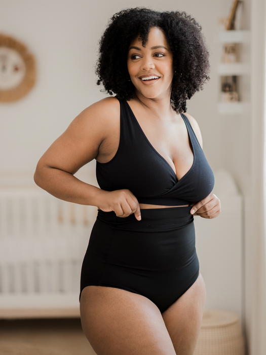 Kindred Bravely Soothing Fourth Trimester Underwear | Black