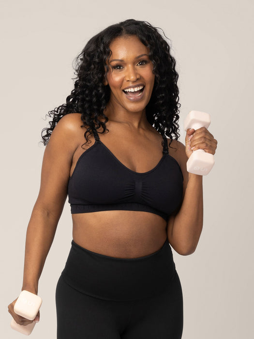 Kindred Bravely Sublime® Nursing Sports Bra | Black