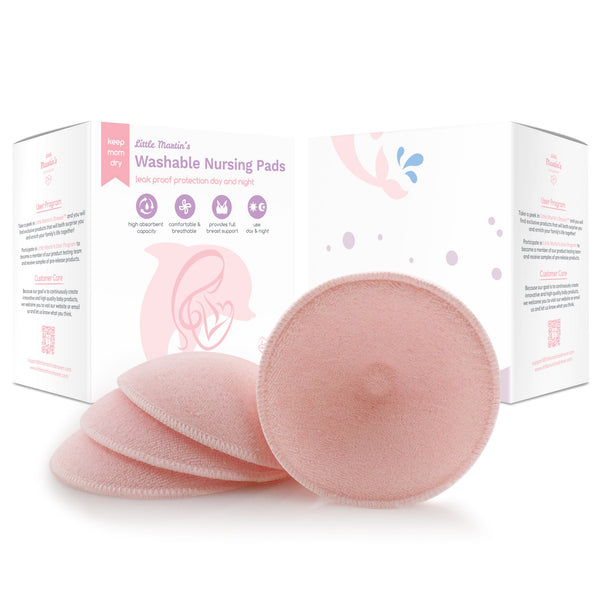 Little Martin's Washable Nursing Pads - 4 Counts