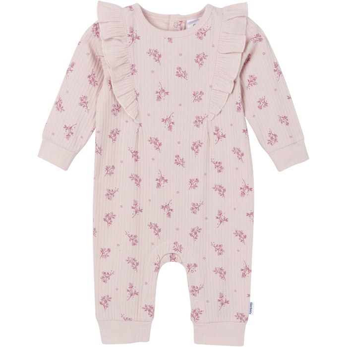 Gerber® Romper with Ruffles in Tossed Flowers