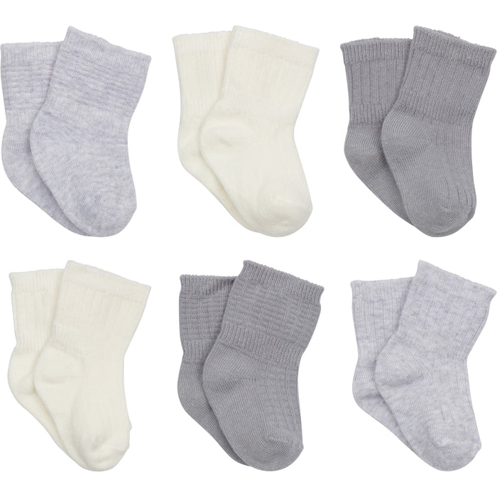 Gerber 6 Pack Neutral Sock Set