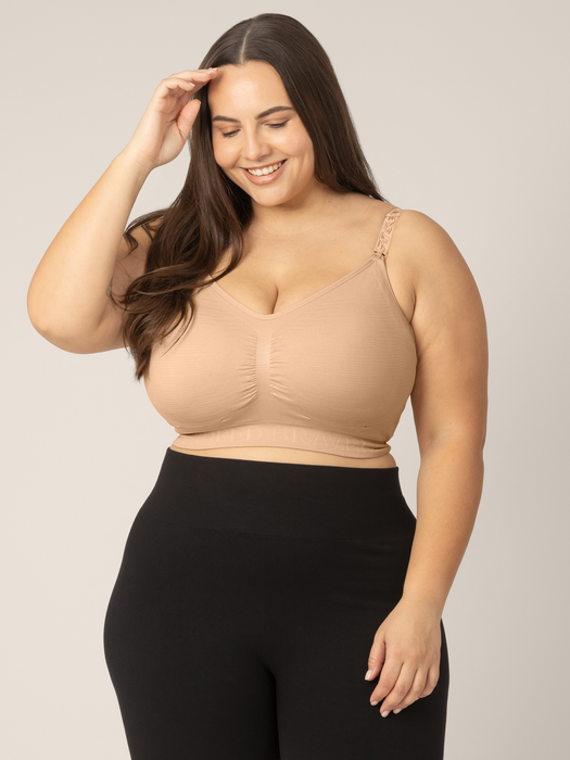 Kindred Bravely Sublime® Hands-Free Pumping & Nursing Bra | Beige