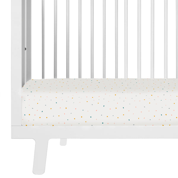 Makemake Organics Organic Crib Sheet - Dotty