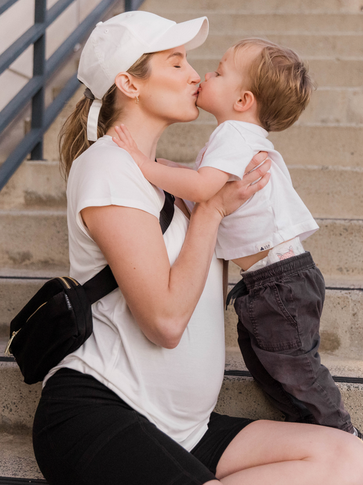 Kindred Bravely Everyday Maternity & Nursing T-shirt | White