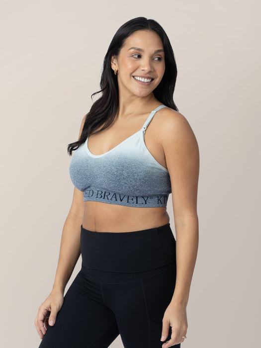 Kindred Bravely Sublime® Nursing Sports Bra | Ombre Storm