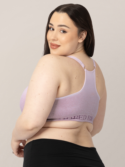 Kindred Bravely Sublime® Hands-Free Pumping & Nursing Sports Bra | Ombre Purple