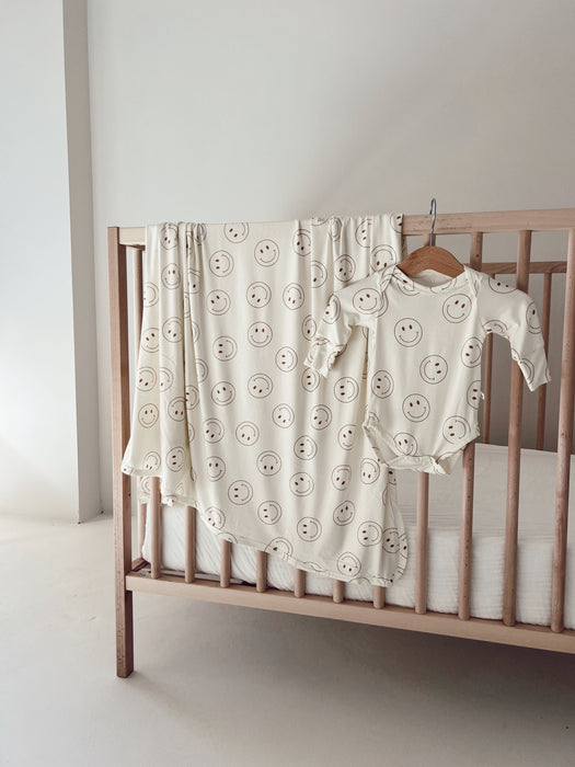 forever french Bamboo Swaddle | Just Smile