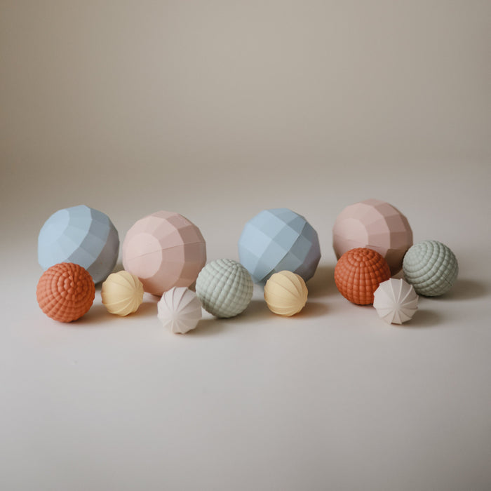 Mushie Nesting Spheres Sensory Toy