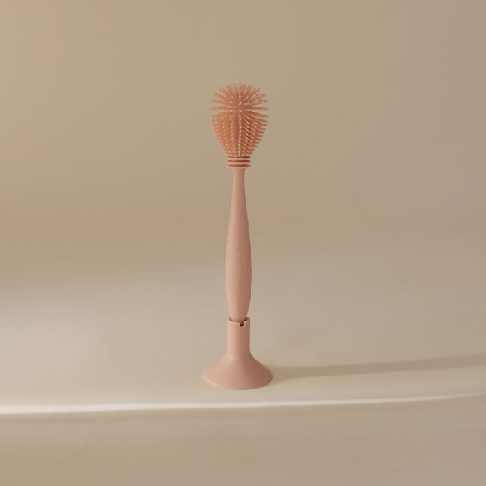 Mushie Silicone Baby Bottle Brush