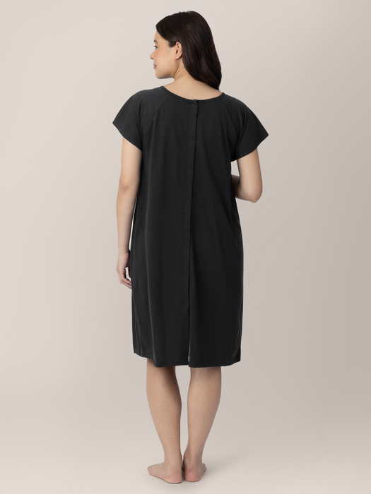 Kindred Bravely Universal Labor & Delivery Gown | Black